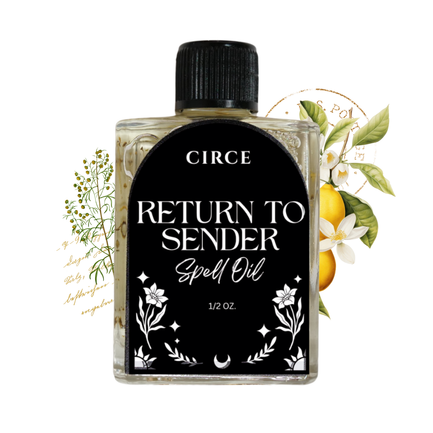 CIRCE Return To Sender Spell Oil 1/2 oz.  from Circe Boutique