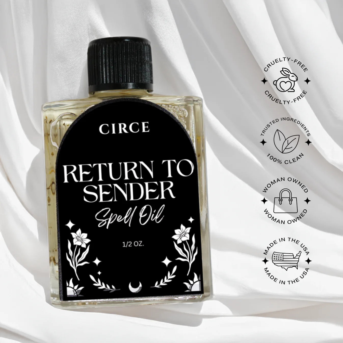 Return to Sender Protection Ritual Set – Candle, Oil & Shield Bracelet