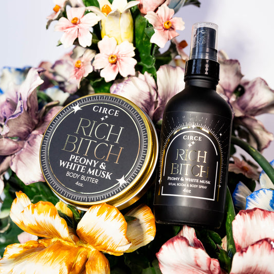 Rich Bitch Body Spray and Body Butter Bundle  from Circe Boutique