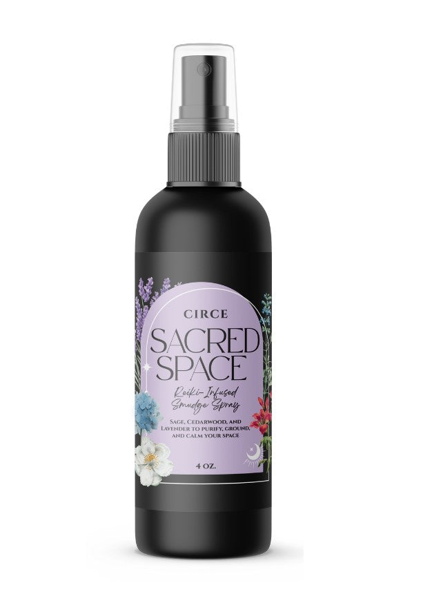 Sacred Space Smudge Spray 4 oz.  from Circe Boutique
