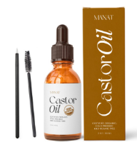 100% Organic Castor Oil 2oz - Manat