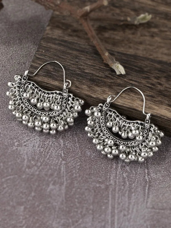 E73-Vintage Ethnic Hoop Earrings - Jewelry  from Nihao jewelry