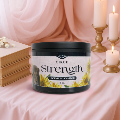 The Strength - Tarot Inspired Scented Candle 8 oz.  from Circe Boutique