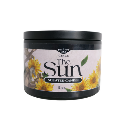 The Sun - Tarot Inspired Scented Candle 8 oz.  from Circe Boutique