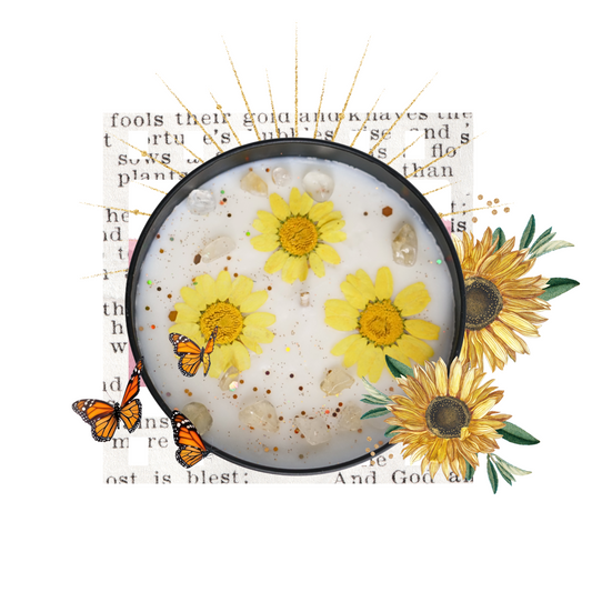 The Sun - Tarot Inspired Scented Candle 8 oz.  from Circe Boutique