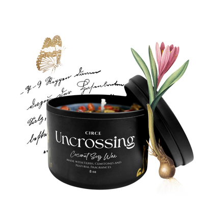 Uncrossing | 8 oz Spell Candle  from Circe Boutique