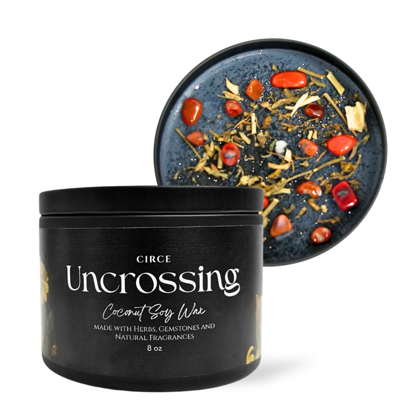 Uncrossing | 8 oz Spell Candle  from Circe Boutique