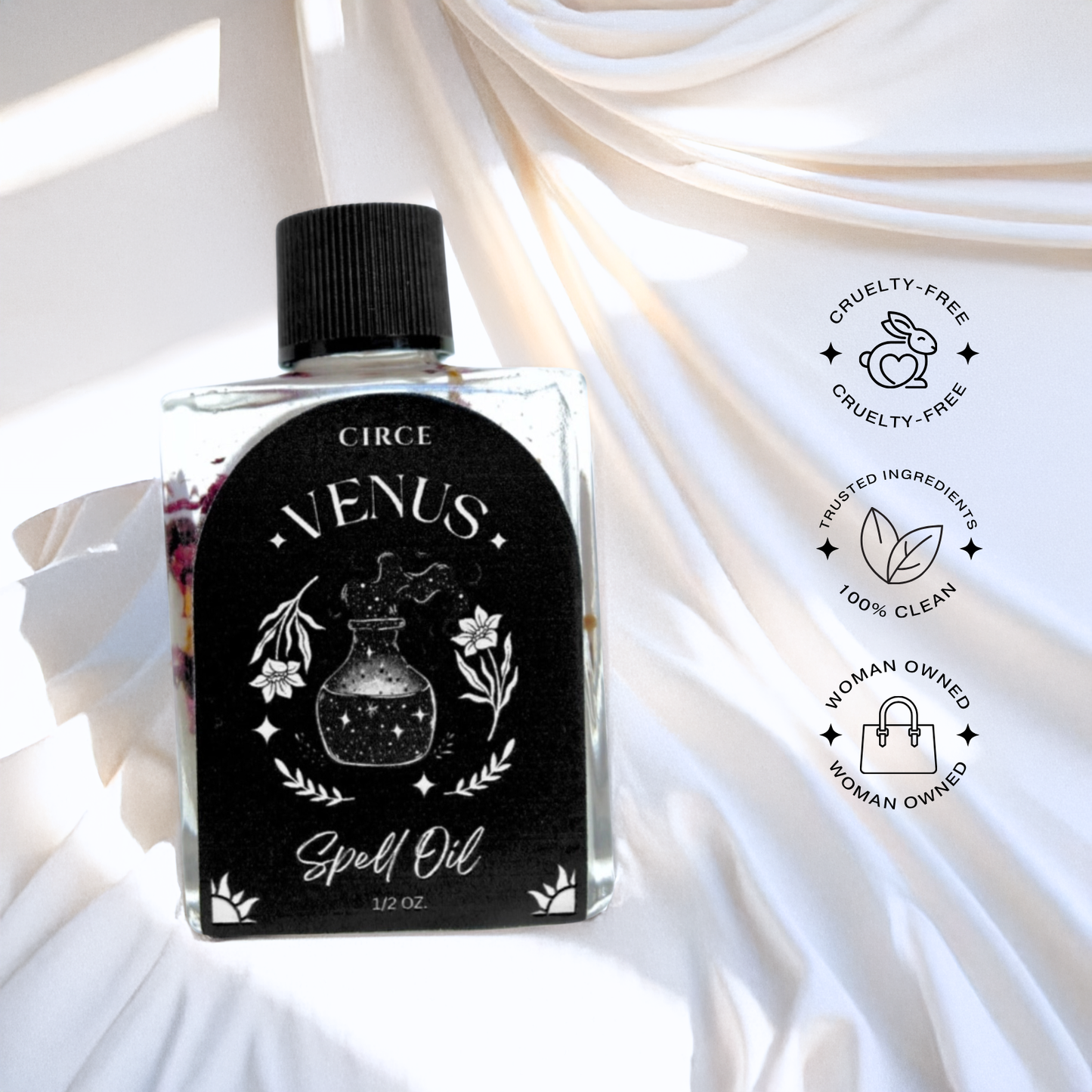 Venus | Spell Oil 1/2 oz  from Circe Boutique