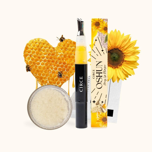 Oshun Honey Lip Plumper & Scrub Bundle  from Circe Boutique