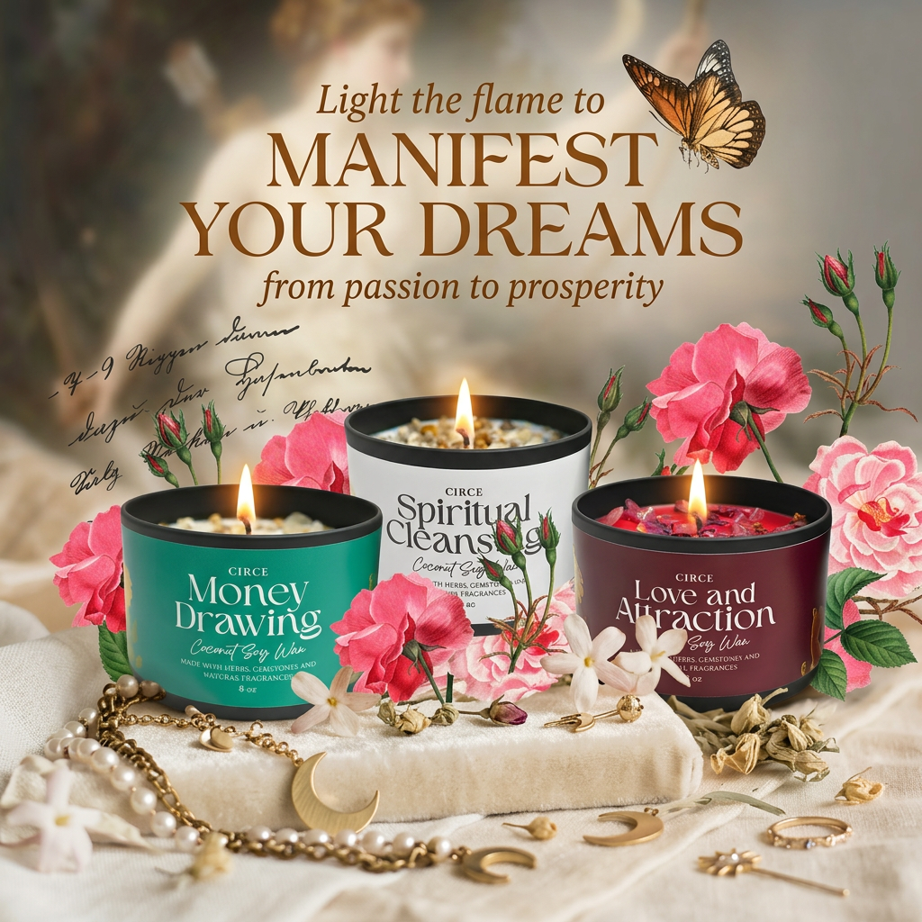 Healing Ritual Candle — 8‑oz Recovery & Wellness Candle
