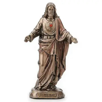 3 3/8 Inches the Sacred Heart of Jesus
