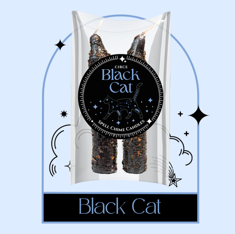 CIRCE Black Cat Ritual Candles - Candles  from Circe Boutique