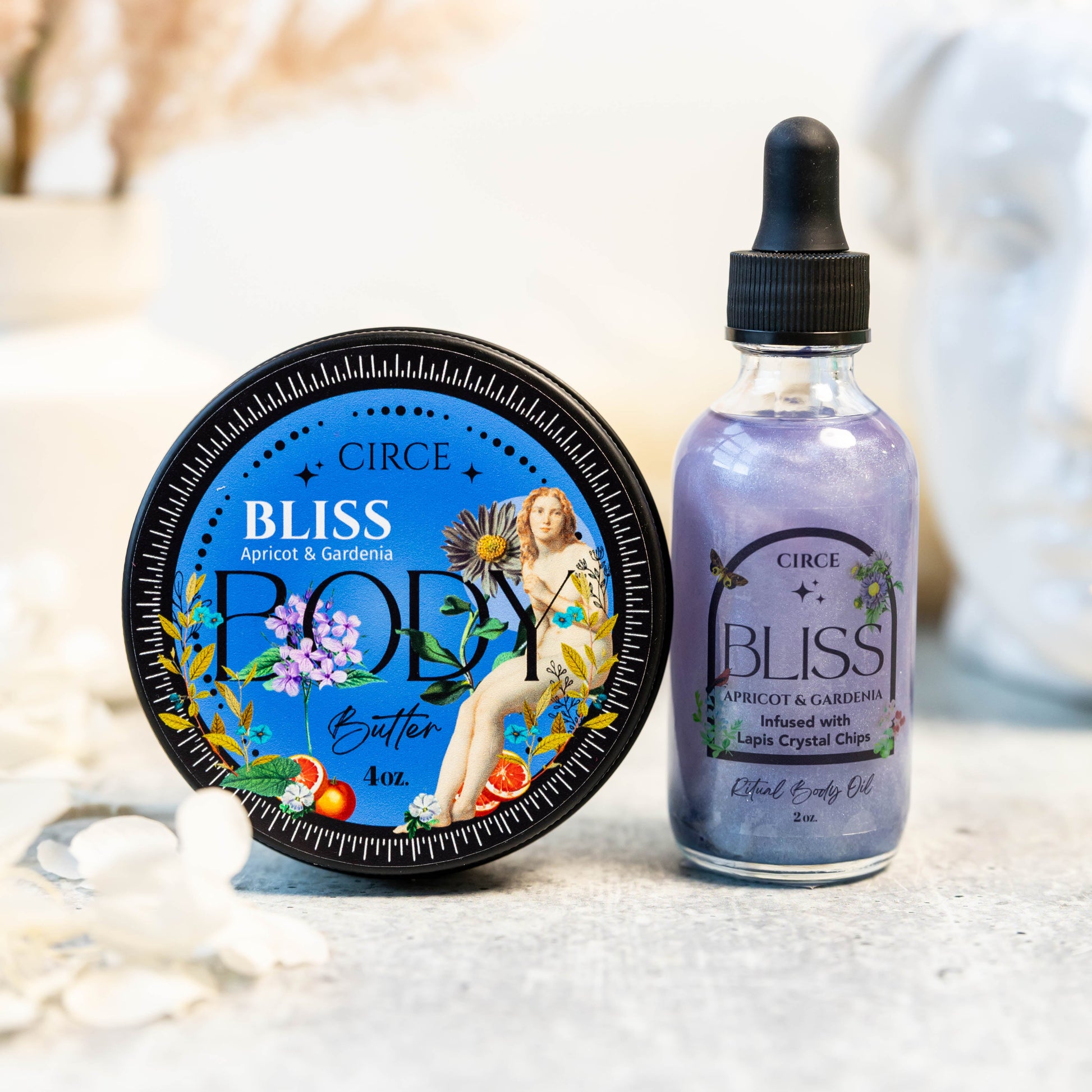 Bliss Ritual Body Oils and Body Butters BUNDLE  from Circe Boutique