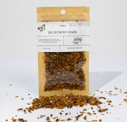 Buckthorn Bark (Cascara Sagrada) – Cleansing & Renewal Herb
