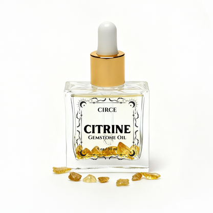 Crystal Body Oil Discovery Trio – Rose Quartz, Citrine & Obsidian