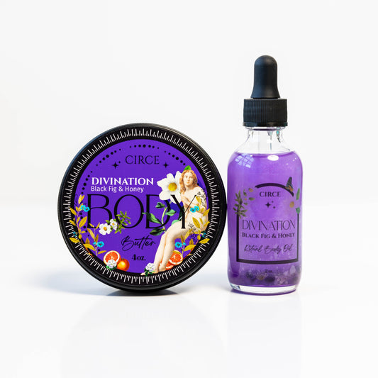 Divination Ritual Body Oils and Body Butters BUNDLE  from Circe Boutique