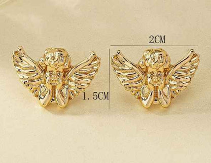 E179 - Angel Stud Earrings - Jewelry  from Shein