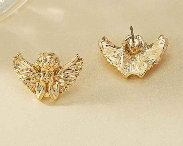 E179 - Angel Stud Earrings - Jewelry  from Shein