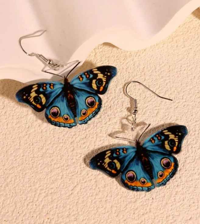 Butterfly Design Drop Earrings - Jewelry  from Shein