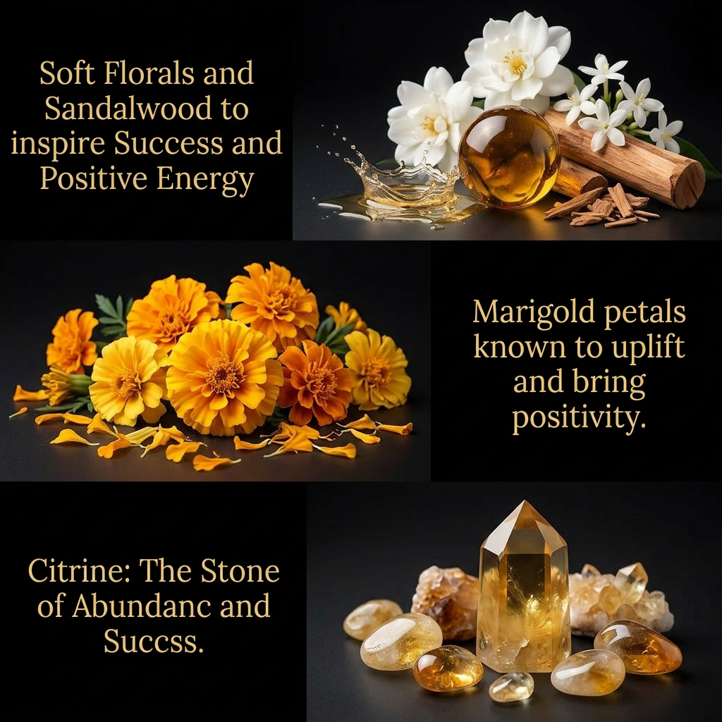 Crown of Success Spell Candle – Career & Confidence Manifestation Candle | 8 oz