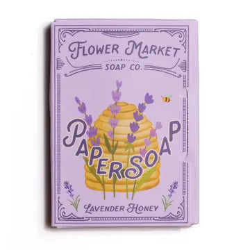 Flower Market Paper Soap