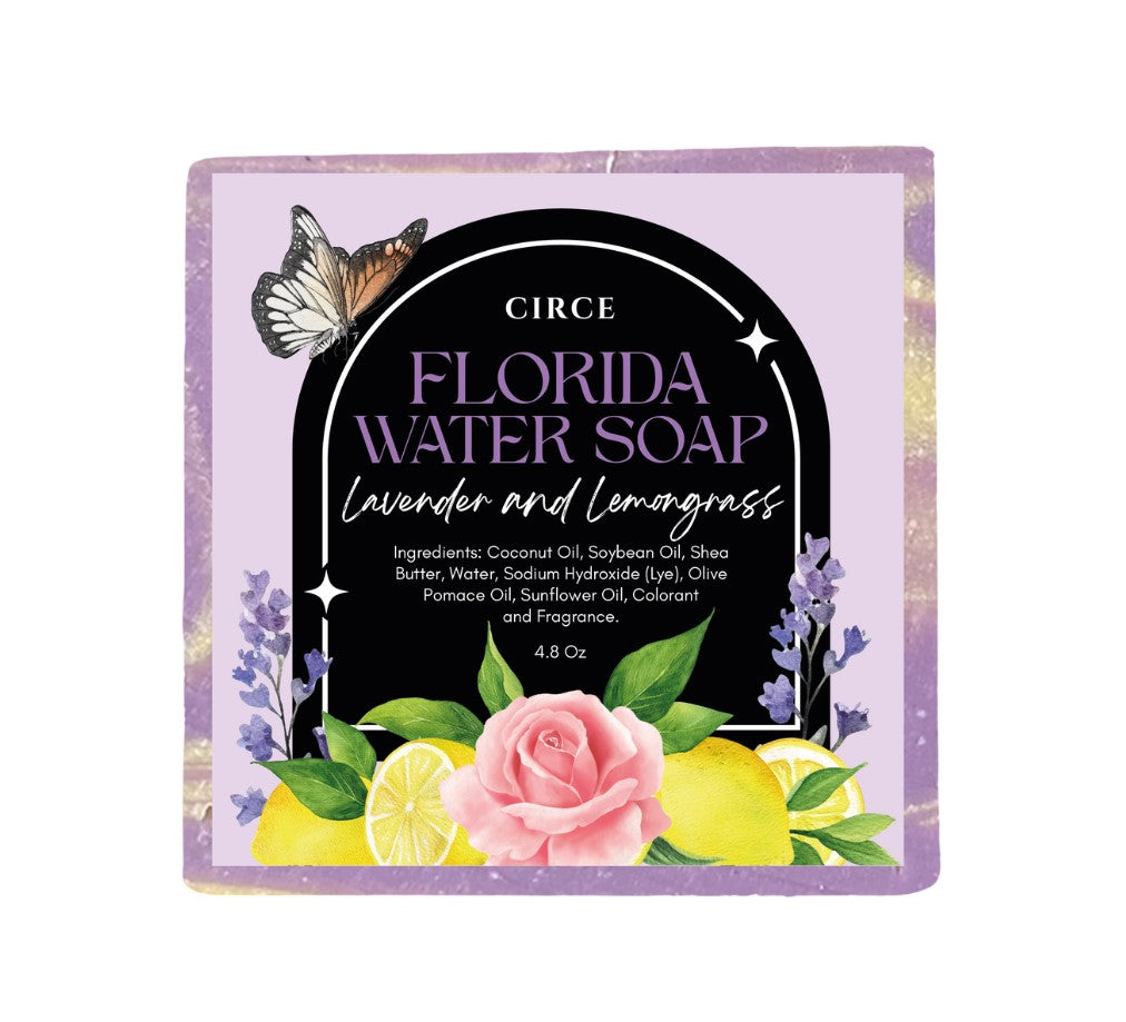 Florida Water Soap with Lavender and Lemongrass soap from Circe Boutique