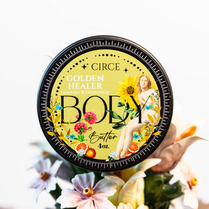 Golden Healer Ritual Body Oils and Body Butters BUNDLE  from Circe Boutique