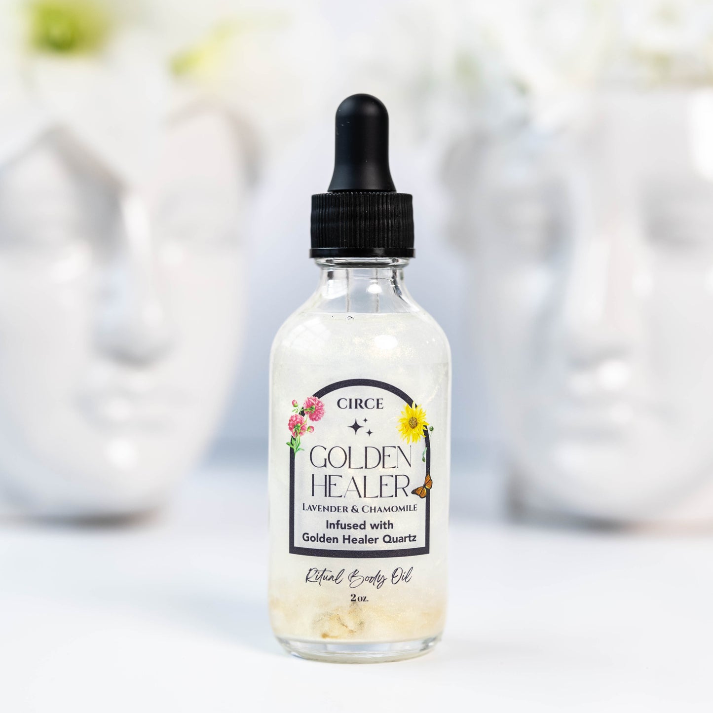 Golden Healer Ritual Body Oil 2 oz.  from Circe Boutique