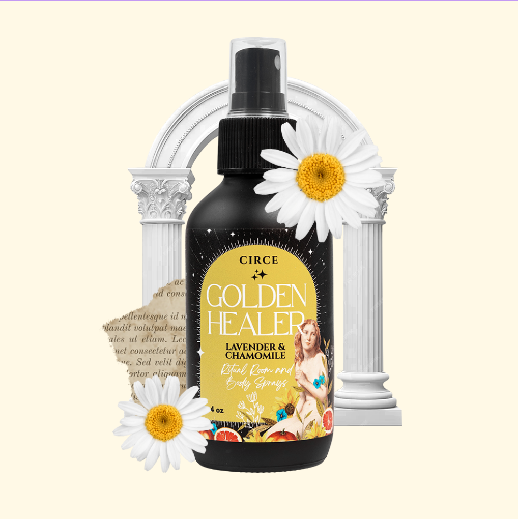 Golden Healer Ritual Room and Body Spray 4 oz.  from Circe Boutique