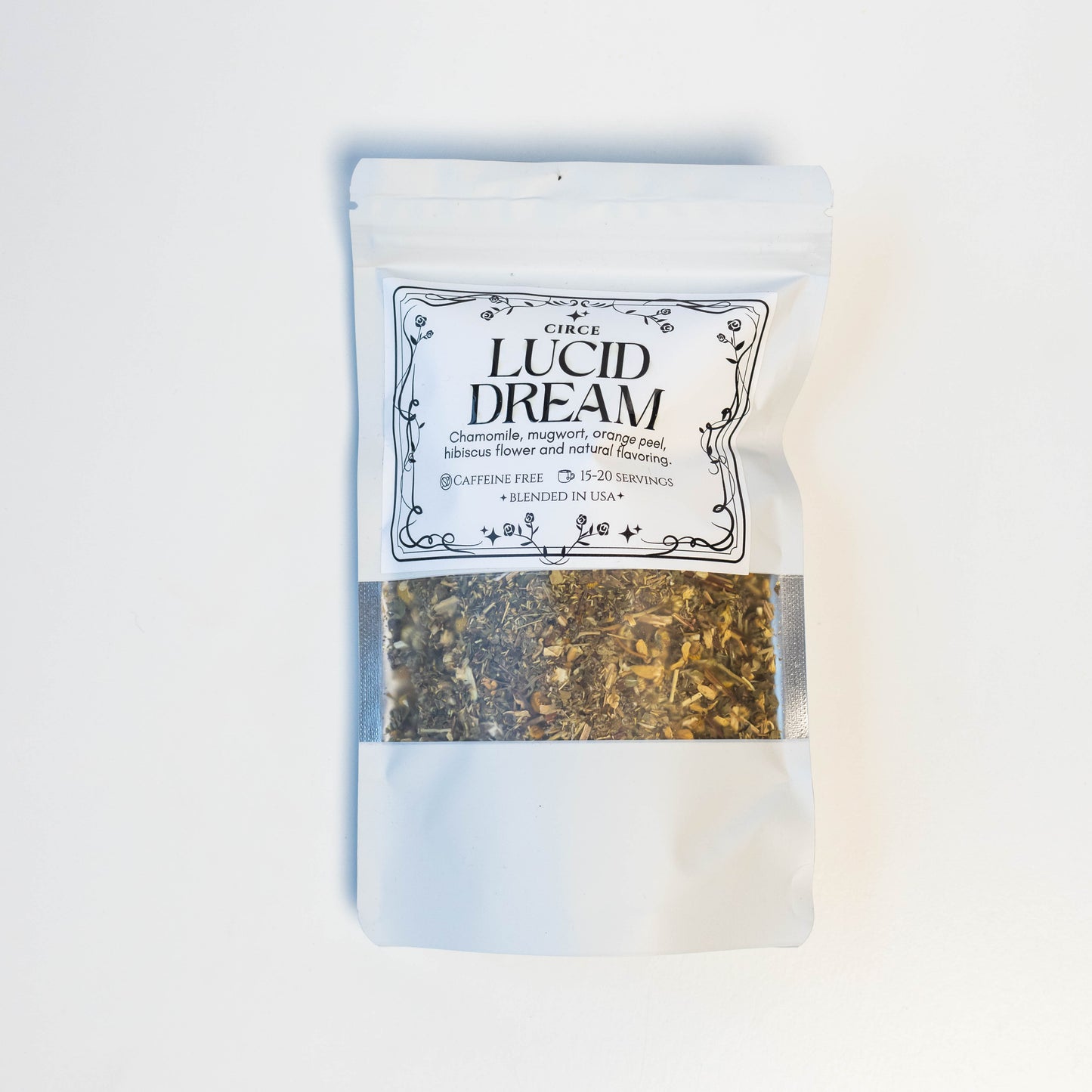 Lucid Dream - Chamomile, Mugwort, Orange Peel & Hibiscus  from Circe Boutique