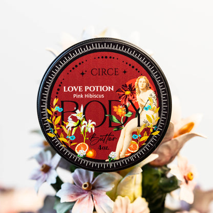 Love Potion Body Butter - Pink Hibiscus  from Circe Boutique