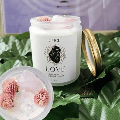 Love Intention Candle - Fixed Spell Candle from CIRCE  from Circe Boutique