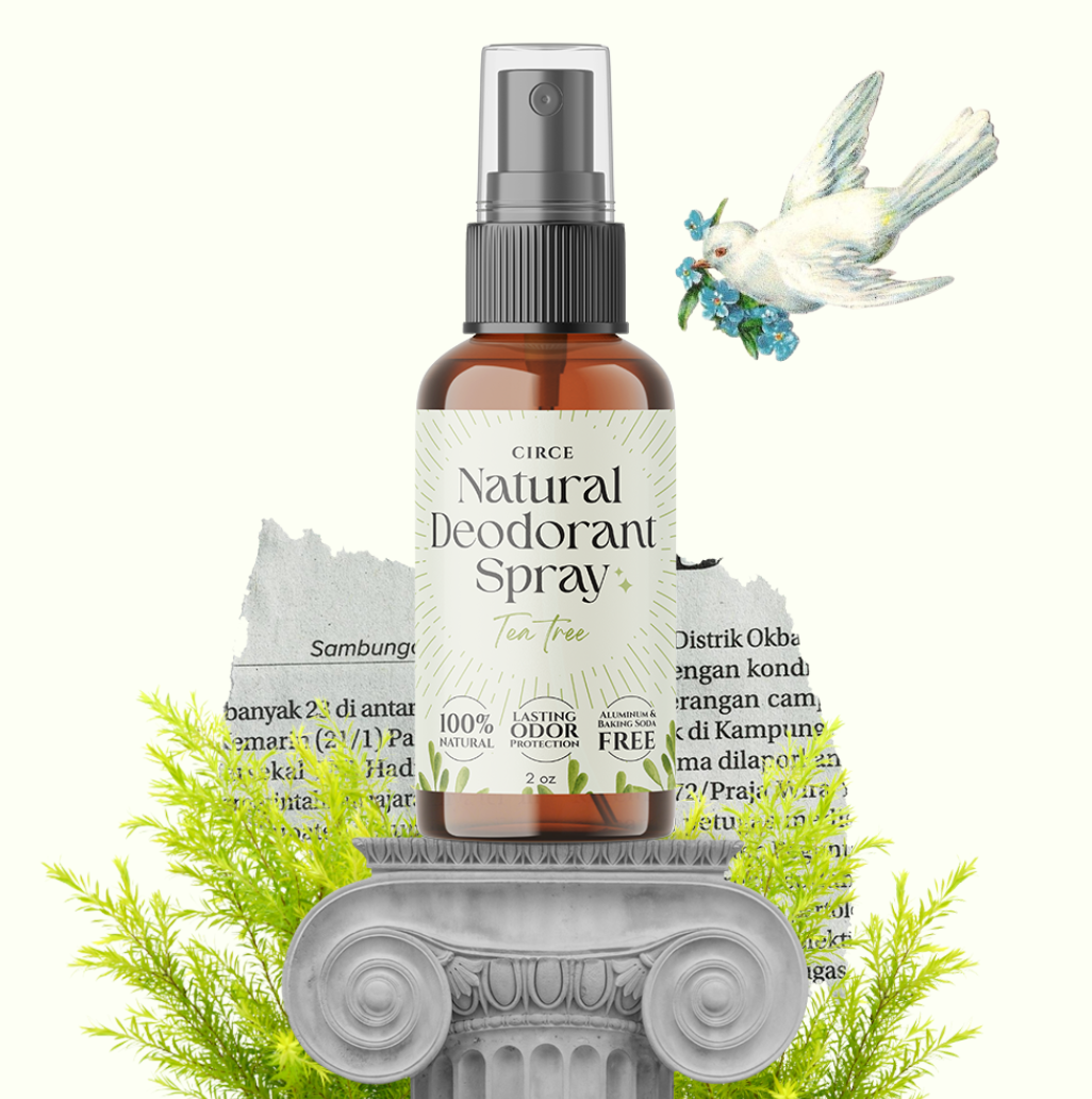 Natural Deodorant Spray - 4 Scents Available - FaWholesales  from Circe Boutique