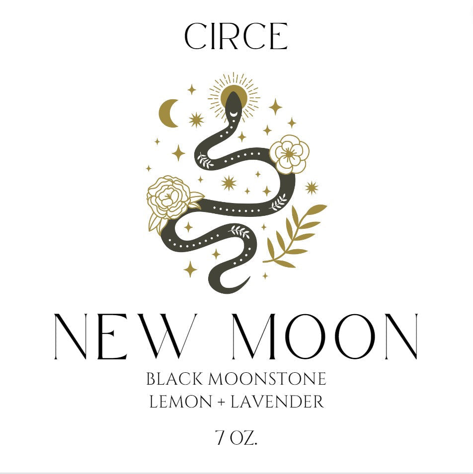 New Moon Intention Candle Candle from Circe Boutique