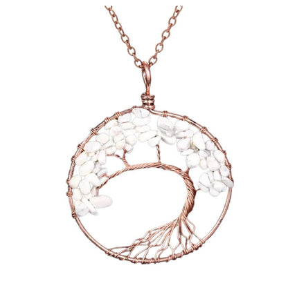 Tree of Life Pendant – Opalite  from Circe Boutique