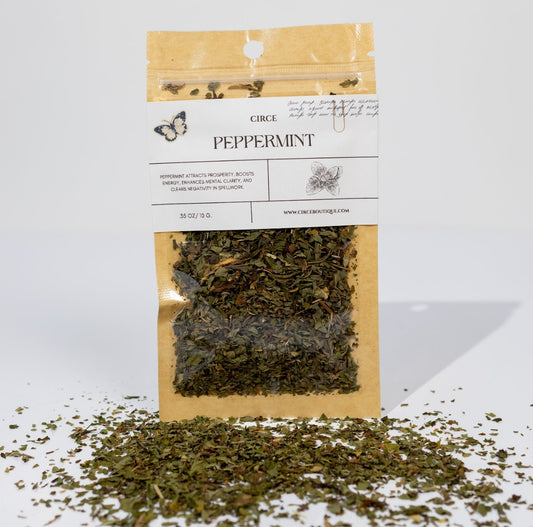 Peppermint Herb .35oz | Magical Uses for Spells, Rituals & Witchcraft