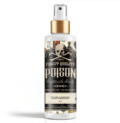 Finest Quality Poison Spray Lotion – 6.7 oz Fine Mist Bottle