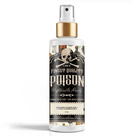 Finest Quality Poison Spray Lotion – 6.7 oz Fine Mist Bottle