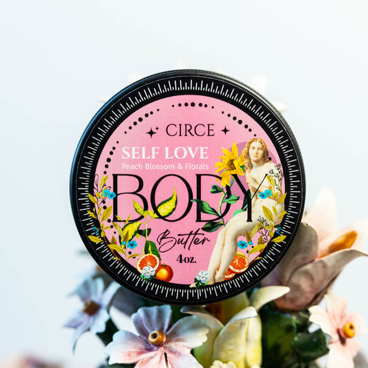 Self Love Body Butter - Peach Blossom and Florals  from Circe Boutique