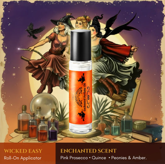 Sanderson Sisters Enchanted Perfume Oil – 10ml Glass Roller Bottle