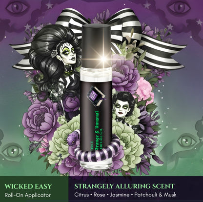Strange and Unusual Perfume Oil – Beetlejuice Inspired | 10ml Glass Roller Bottle