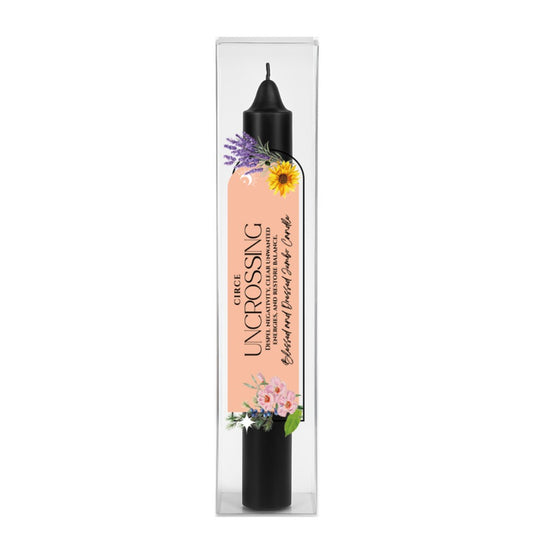 Uncrossing Jumbo Fixed Candle – 9" Ritual Candle for Clearing Hexes, Negative Energy & Spiritual Renewal