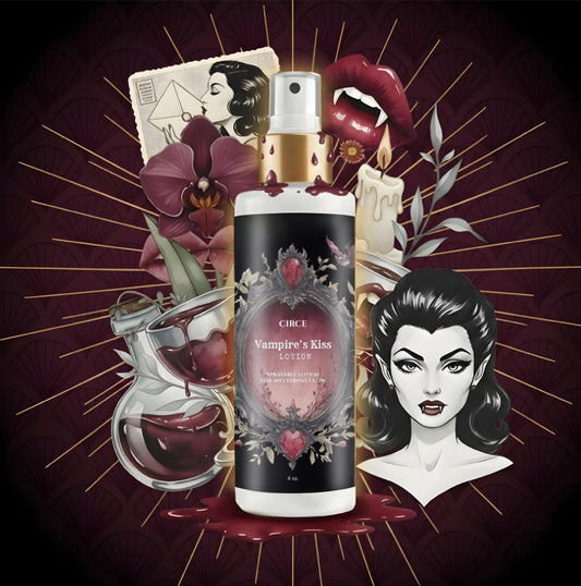 Vampire’s Kiss Spray Lotion – 6.7 oz Fine Mist Bottle
