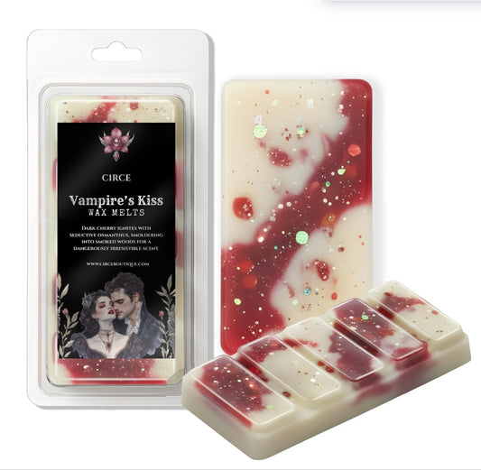 Vampire’s Kiss Wax Melts – Smoked Cherry, Dark Woods & Vanilla | Coconut Soy Blend