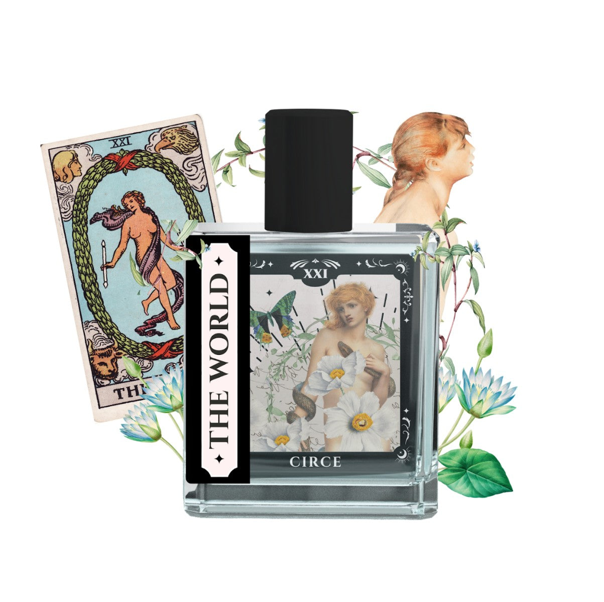 The World - Tarot Inspired Perfume - 1.7 oz Roller | Prosecco, Peach & Sandalwood  from Circe Boutique