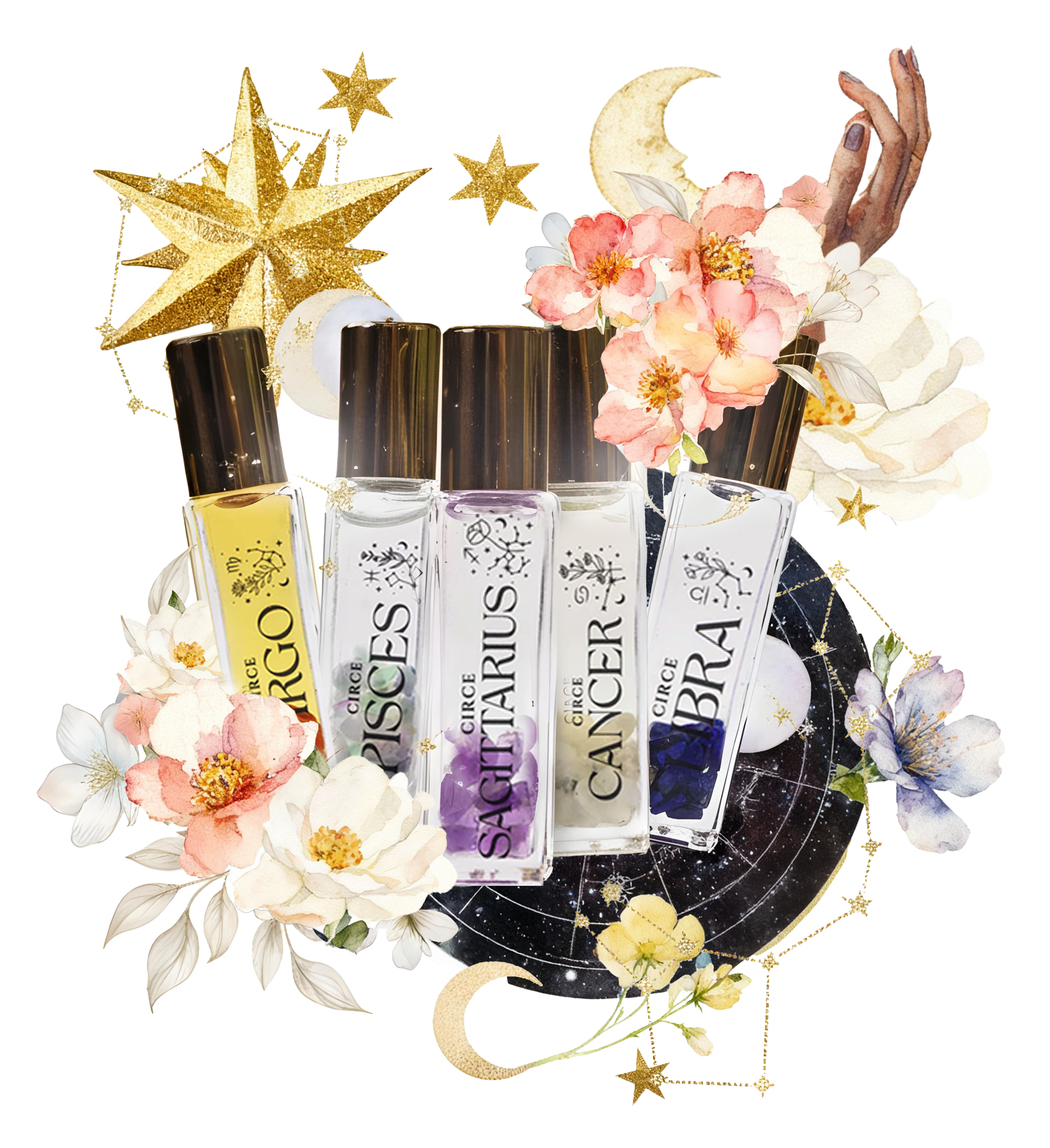 Zodiac Gemstone Perfume Oils