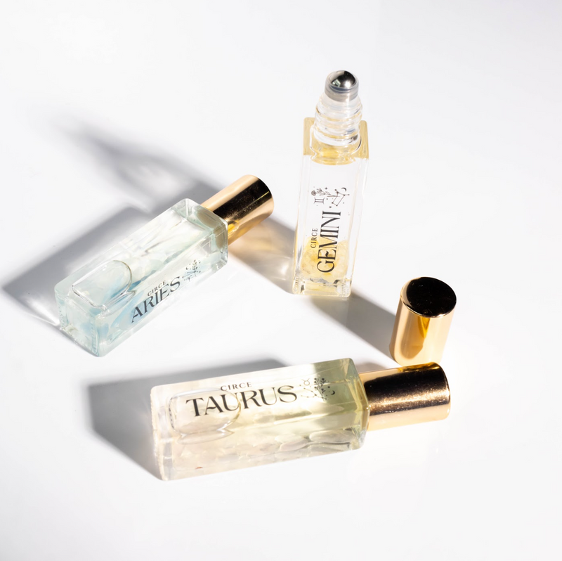 Zodiac Gemstone Perfume Oils - 12 zodiac signs  from CirceBoutique